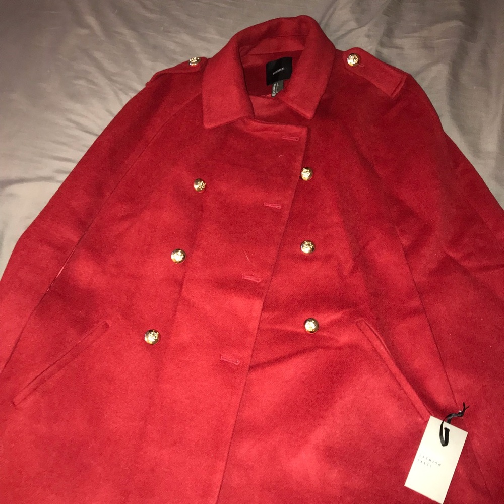Red dress jacket